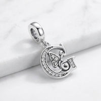 Butterfly Letter G Charm