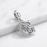 Butterfly Letter G Charm