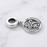 Butterfly Letter O Charm