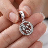 Butterfly Letter O Charm