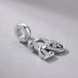 Butterfly Letter R Charm