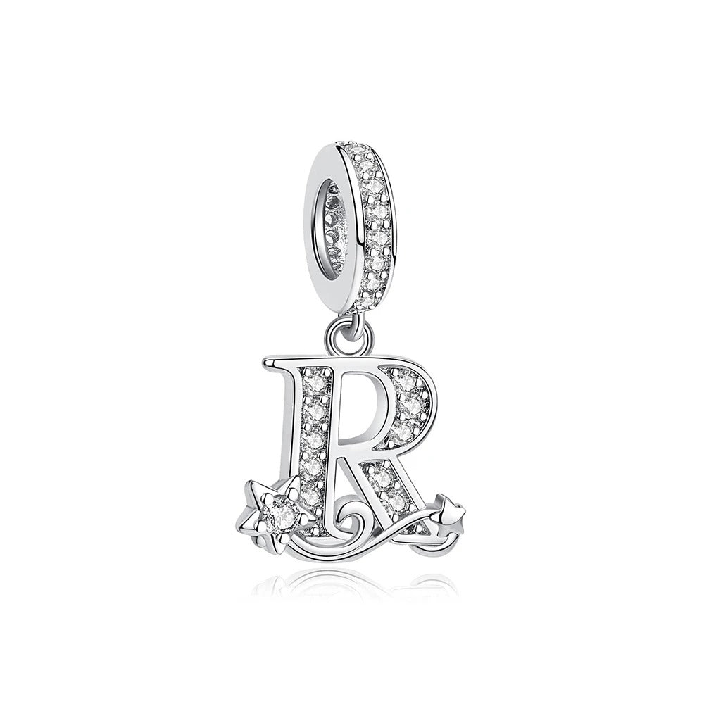 Letter R Charm | Pandora Bracelet Compatible – Planet Charms