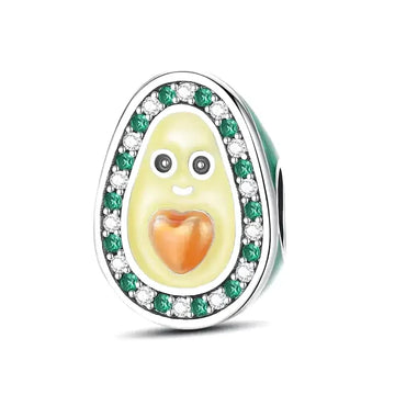 avocado face charm