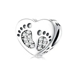 baby feet charm