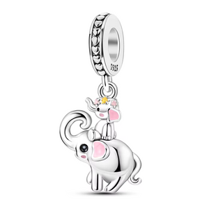 Baby Elephant Charm 🐘 Fits Pandora Bracelets – Planet Charms