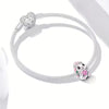 Pink Bunny Charm