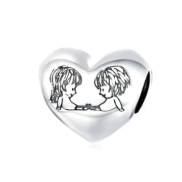 best friend heart pandora