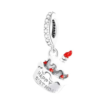 birthday cake charm