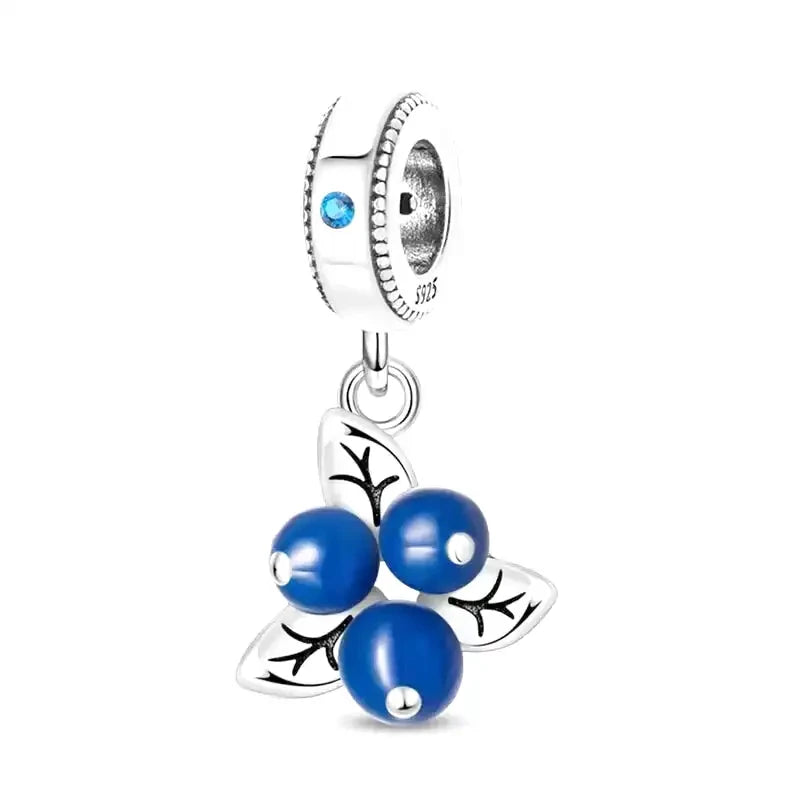 Blueberry Charm 🫐 - Fits Pandora Bracelets – Planet Charms