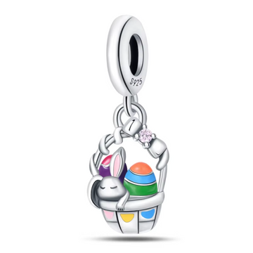 easter basket charm