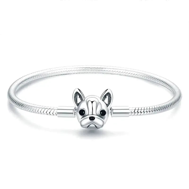 French Bulldog Charm Bracelet 🐶🔗 Fits Pandora Charms – Planet