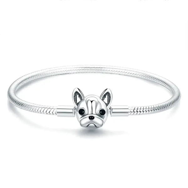 French Bulldog Charm Bracelet Fits Pandora Charms Planet Charms