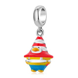 Colorful penguin charm.