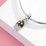 Ice cream charm pendant.