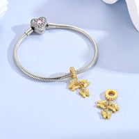 Gold Butterfly Charm