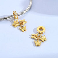 Gold Butterfly Charm