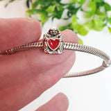 Heart Buddha Charm