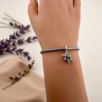 Silver Windmill Charm
