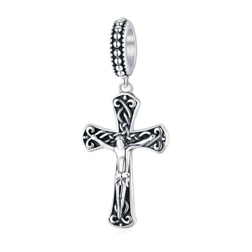 jesus cross charm