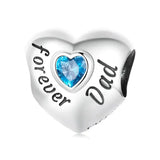 love forever dad charm