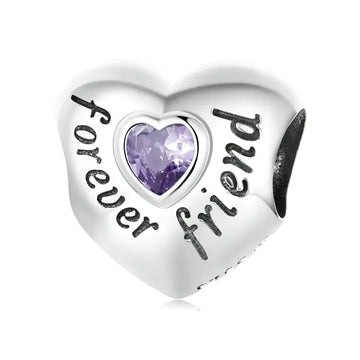 love friend forever charm