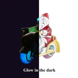 glow in the dark santa charm