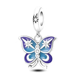 purple butterfly charm