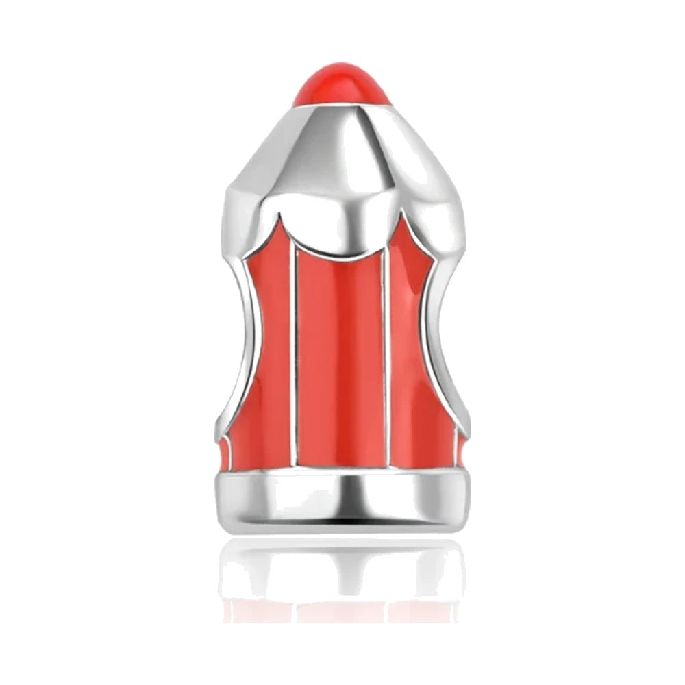 Red Pencil Charm – Fits Pandora · Free Bracelet with 2 – Planet Charms