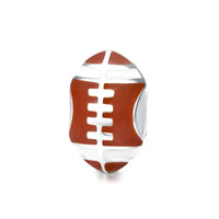 rugby ball charm