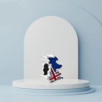 UK Map Charm