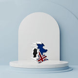 UK Map Charm