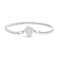 silver-rose-charm-bracelet
