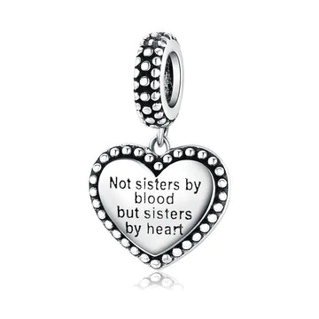 sister in my heart charm