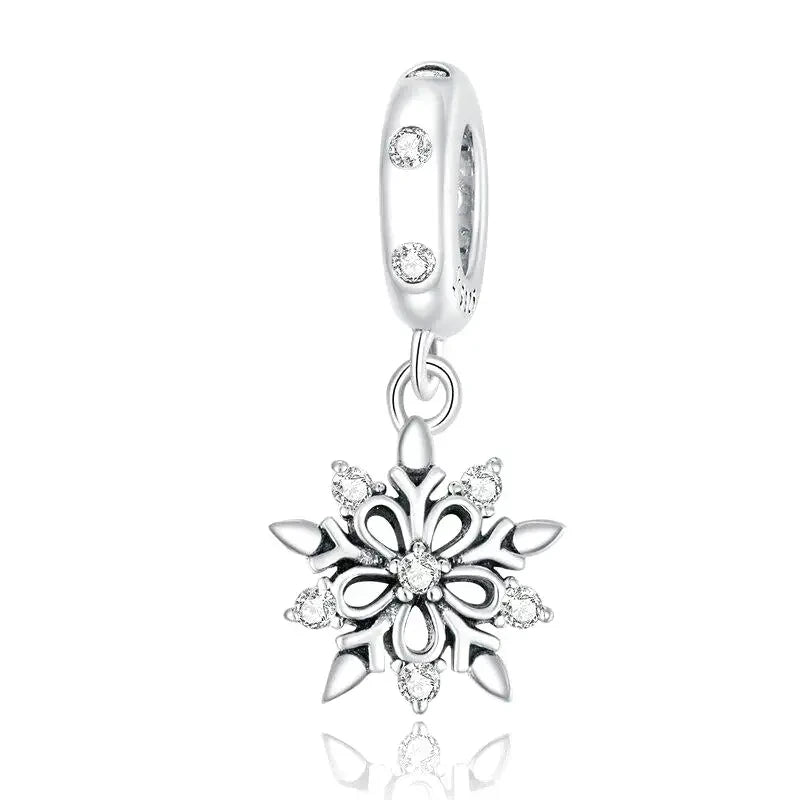 Snowflake Charm ❄️ Fits Pandora Bracelets – Planet Charms