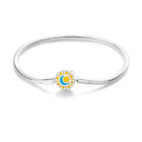 sun moon charm bracelet