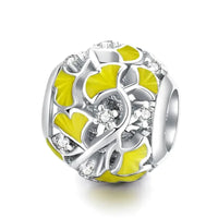 yellow buttercup charm