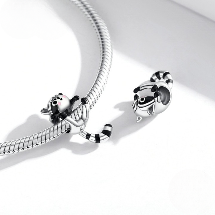Raccoon Charm | Pandora Bracelet Compatible – Planet Charms