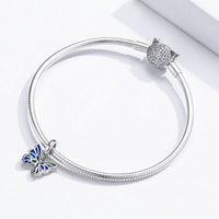 blue butterfly bracelet