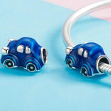 blue car bead