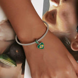 brazil charm on  bracelet