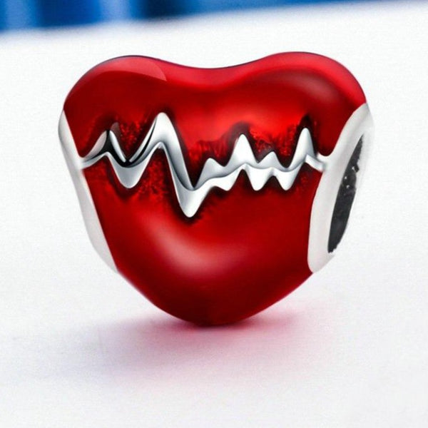 frequency heart charm