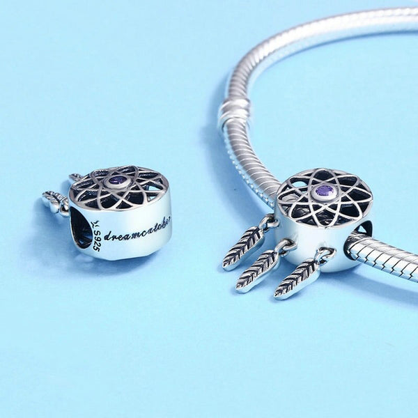 pink dream catcher bead