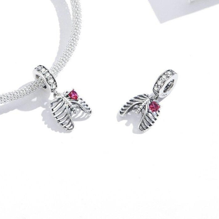 Rib Cage Charm - Fits Pandora Bracelets – Planet Charms